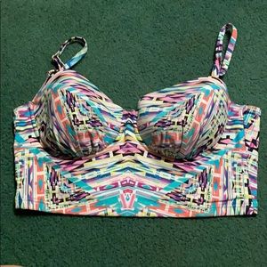 Kenneth Cole reaction bathing suit top